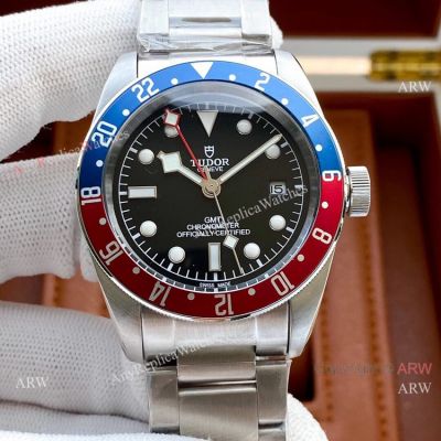 High Quality Replica Vintage Tudor Black Bay GMT Pepsi Bezel Watch - Baselworld Tudor